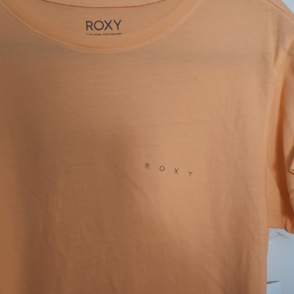 Roxy Orange Short Sleeve Tee